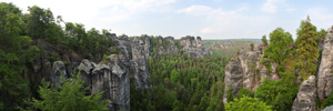 Bastei Stone Bridge View